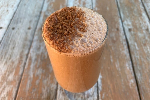 mocha breakfast smoothie